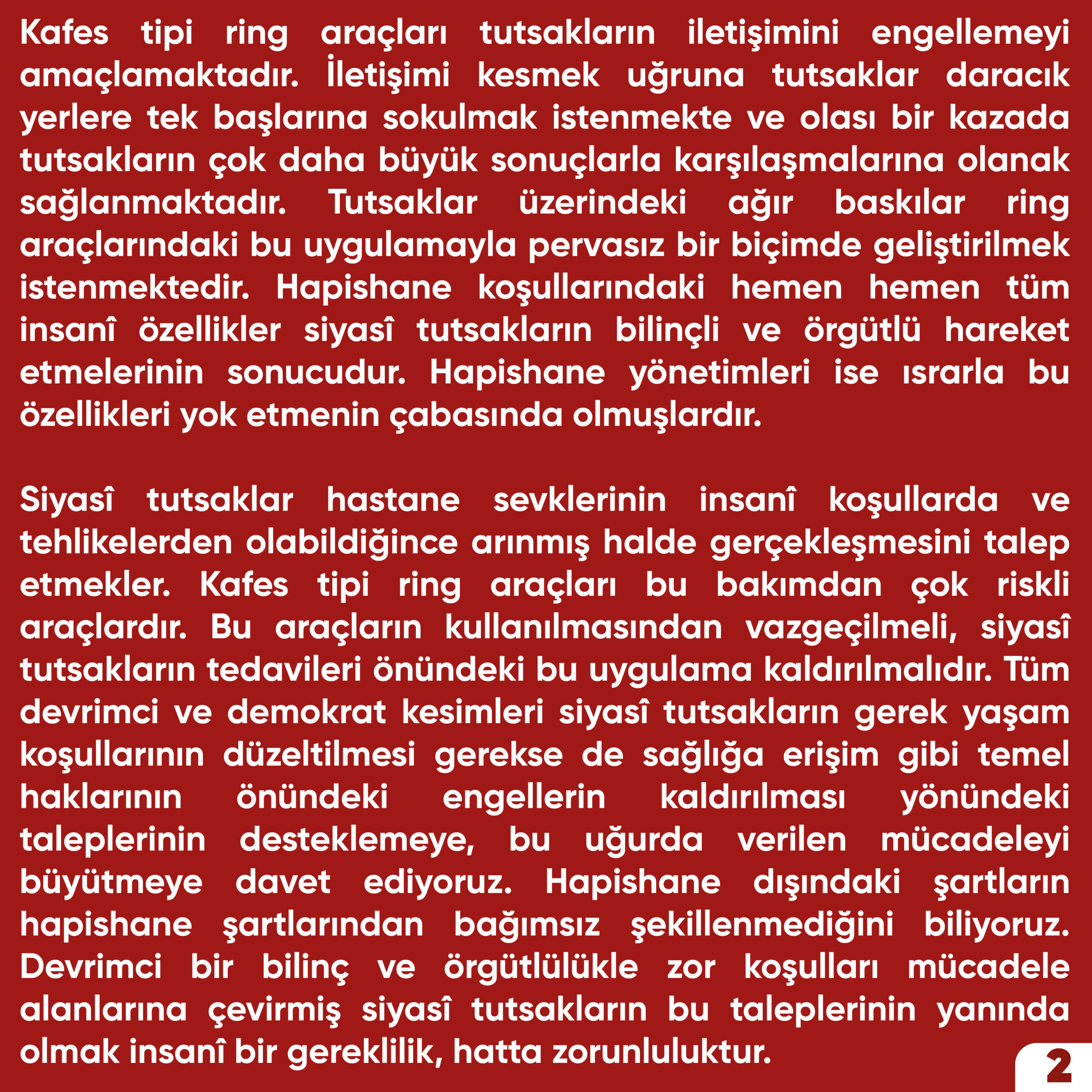 Kafes tipi ring açıklama