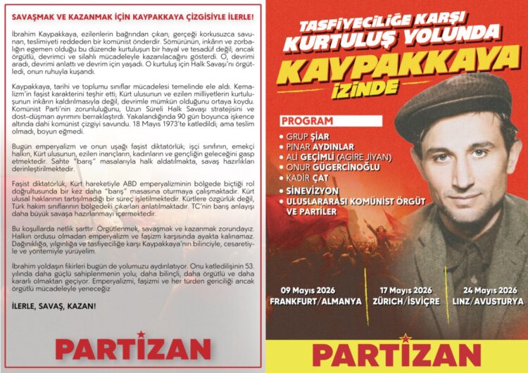 Toplu Afiş ve Çagrı Yazısı